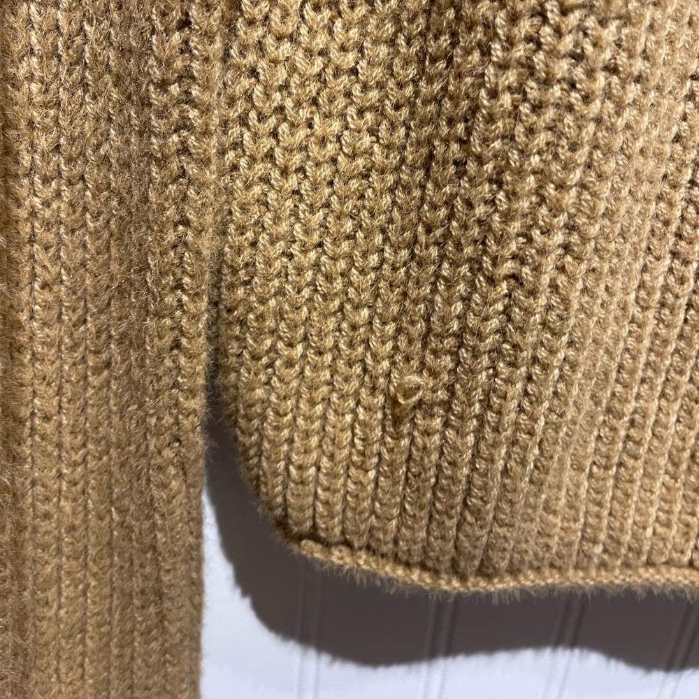 Camel Drawstring Sweater - Picture 3 of 4